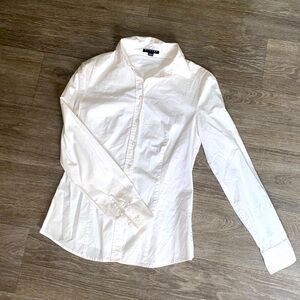 SISLEY | Fitted Button Down Shirt  Size XS